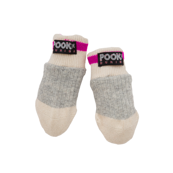 Pookie Dukie - Pink Thumbless Mitts (Infant)