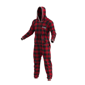 Pook Onesie - Red (Adult Unisex)