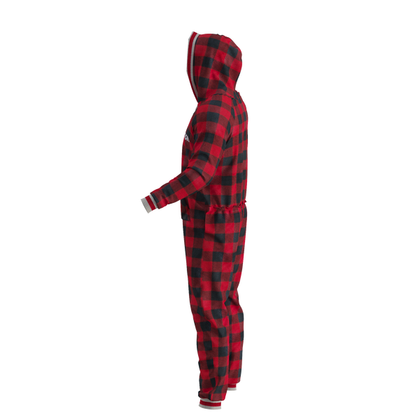 Pook Onesie - Red (Adult Unisex)