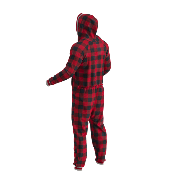 Pook Onesie - Red (Adult Unisex)