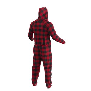 Pook Onesie - Red (Adult Unisex)