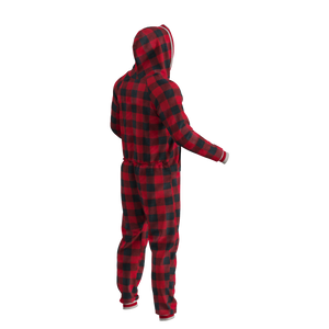 Pook Onesie - Red (Adult Unisex)