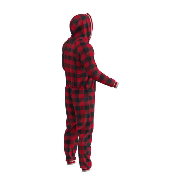 Pook Onesie - Red (Adult Unisex)