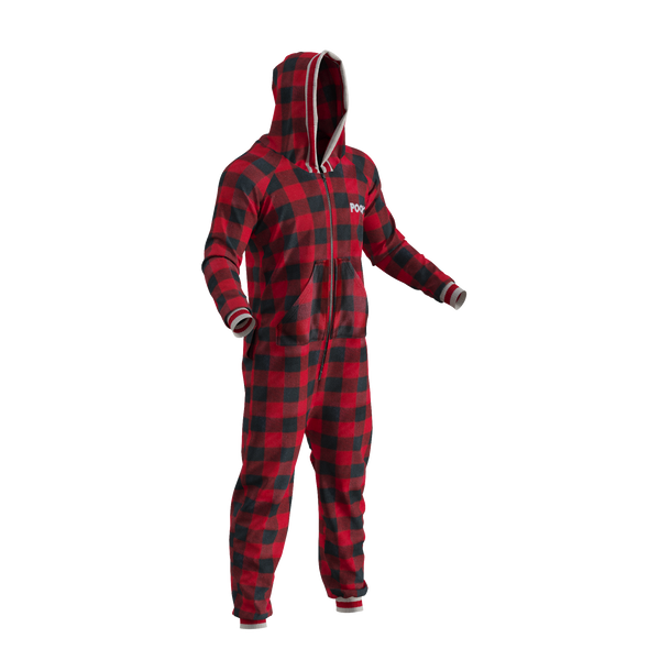 Pook Onesie - Red (Adult Unisex)