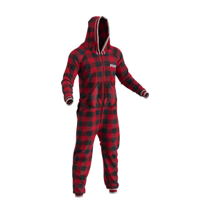 Pook Onesie - Red (Adult Unisex)