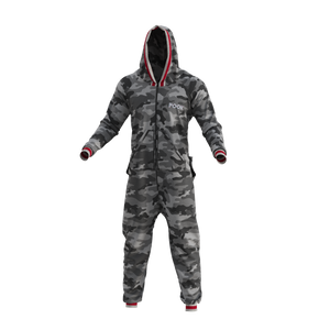 Pook Onesie - Camo Grey (Adult Unisex)
