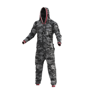 Pook Onesie - Camo Grey (Adult Unisex)