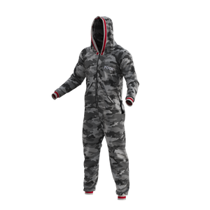 Pook Onesie - Camo Grey (Adult Unisex)