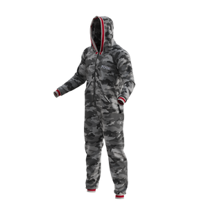 Pook Onesie - Camo Grey (Adult Unisex)