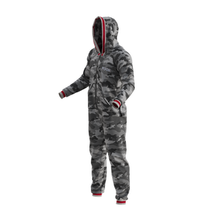 Pook Onesie - Camo Grey (Adult Unisex)