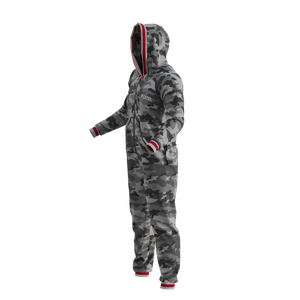 Pook Onesie - Camo Grey (Adult Unisex)