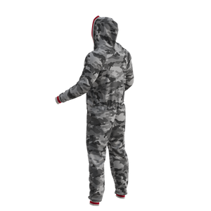 Pook Onesie - Camo Grey (Adult Unisex)