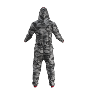 Pook Onesie - Camo Grey (Adult Unisex)