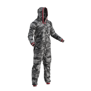 Pook Onesie - Camo Grey (Adult Unisex)