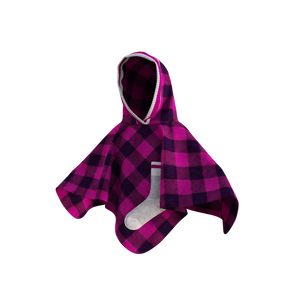 Pookie Poncho - Pink Toddler/Youth Polar Fleece