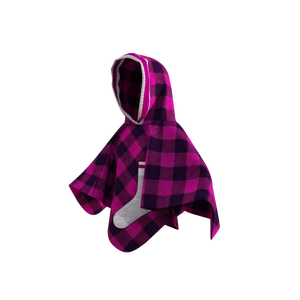 Pookie Poncho - Pink Toddler/Youth Polar Fleece