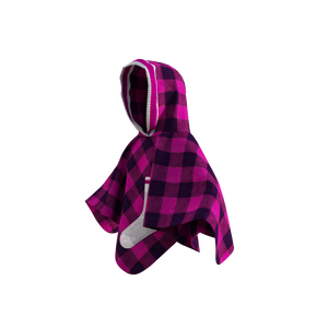 Pookie Poncho - Pink Toddler/Youth Polar Fleece