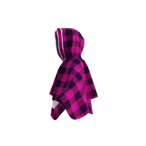 Pookie Poncho - Pink Toddler/Youth Polar Fleece