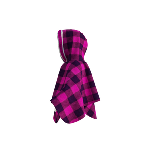 Pookie Poncho - Pink Toddler/Youth Polar Fleece