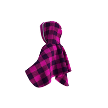 Load image into Gallery viewer, Pookie Poncho - Pink Toddler/Youth Polar Fleece