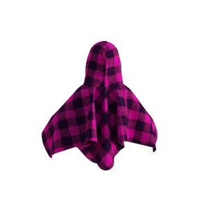 Pookie Poncho - Pink Toddler/Youth Polar Fleece