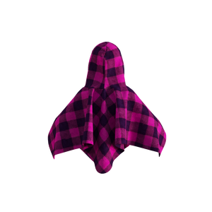Pookie Poncho - Pink Toddler/Youth Polar Fleece