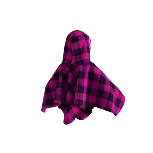 Pookie Poncho - Pink Toddler/Youth Polar Fleece