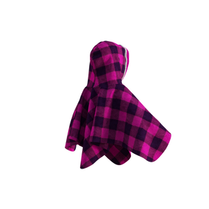Pookie Poncho - Pink Toddler/Youth Polar Fleece