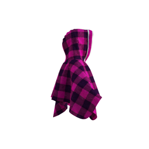 Pookie Poncho - Pink Toddler/Youth Polar Fleece