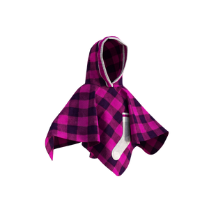 Pookie Poncho - Pink Toddler/Youth Polar Fleece