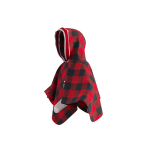 Pookie Poncho - Red Toddler/Youth Polar Fleece