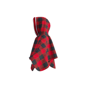 Pookie Poncho - Red Toddler/Youth Polar Fleece