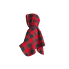 Pookie Poncho - Red Toddler/Youth Polar Fleece