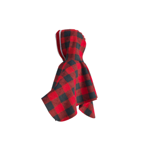 Pookie Poncho - Red Toddler/Youth Polar Fleece