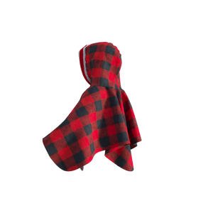 Pookie Poncho - Red Toddler/Youth Polar Fleece