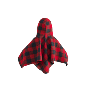 Pookie Poncho - Red Toddler/Youth Polar Fleece