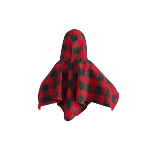 Pookie Poncho - Red Toddler/Youth Polar Fleece