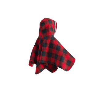 Pookie Poncho - Red Toddler/Youth Polar Fleece