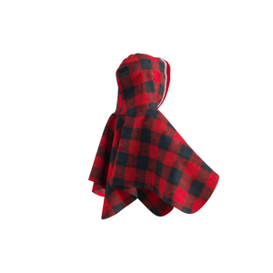 Pookie Poncho - Red Toddler/Youth Polar Fleece