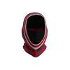 Pook Ninja - Red Plaid and Black Double Layer Polar Fleece Balaclava