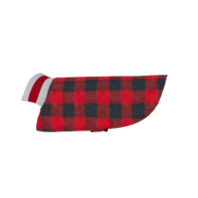 Load image into Gallery viewer, Pook Pooch Reversible - Red Polar Fleece &amp; Wool