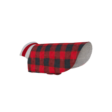 Load image into Gallery viewer, Pook Pooch Reversible - Red Polar Fleece &amp; Wool