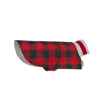 Load image into Gallery viewer, Pook Pooch Reversible - Red Polar Fleece &amp; Wool