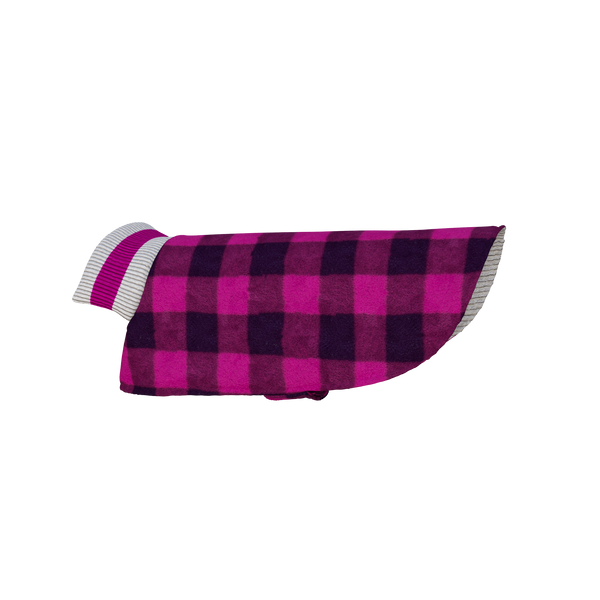 Pook Pooch Reversible - Pink Polar Fleece & Wool
