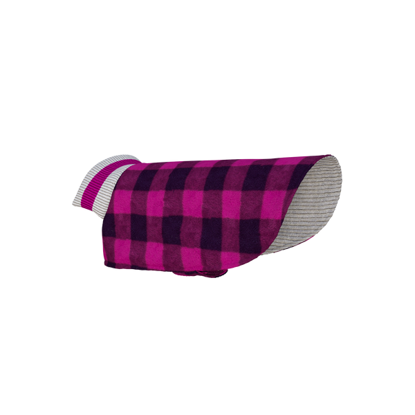 Pook Pooch Reversible - Pink Polar Fleece & Wool