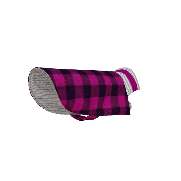 Pook Pooch Reversible - Pink Polar Fleece & Wool