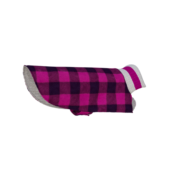 Pook Pooch Reversible - Pink Polar Fleece & Wool
