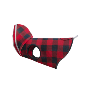 Pook Pooch Hoodie - Red Polar Fleece