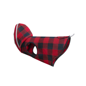 Pook Pooch Hoodie - Red Polar Fleece