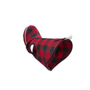 Pook Pooch Hoodie - Red Polar Fleece